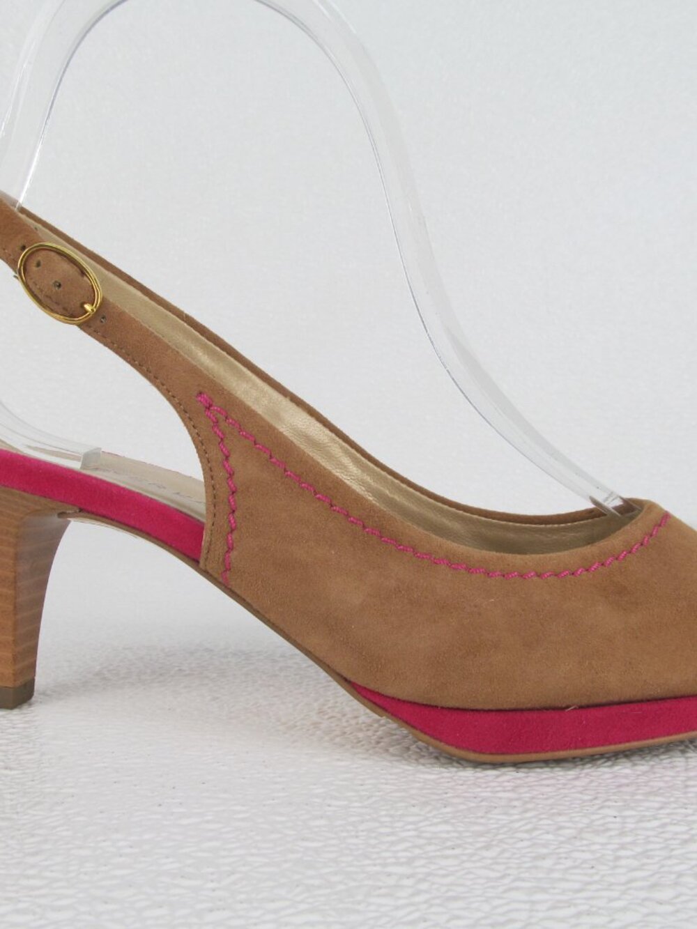 Peter Kaiser Suede Heels Open Back Women’s Size 6 New - Picture 7 of 10